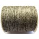 SIN1mm-02 - (1 metru) Snur iuta naturala gri 1mm