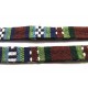 SBT11mm-02 - (1 metru) Snur bumbac tribal plat multicolor 01 11mm