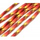 SP4mm-09  - (1 metru) Snur paracord plat multicolor 4mm