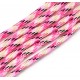 SP4mm-46  - (1 metru) Snur paracord plat multicolor 4mm