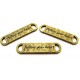 CO302 - Conector follow your heart bronz antic 43*11mm