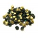 STR5.0mm - (10 buc.) Strasuri conice cristale verde smarald 5mm