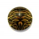 DISPONIBIL 4 BUCATI - CSP14mm-A-344 - Cabochon sticla print animal print 14mm - STOC FOARTE LIMITAT!!!