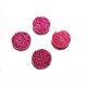 CRS44A - Cabochon rasina druzy roz zmeura 12mm