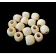 Margele lemn ivory 13*10.5mm