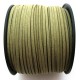 E-SFS3mm-20 - (10 metri) Snur faux suede olive pal 3mm