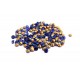 STR3.4mm - (10 buc.) Strasuri conice cristale albastru cobalt 3.4mm