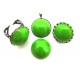 CR20mm-08 - Cabochon rasina verde crud 20mm