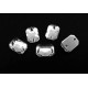 ACC17 - Accesoriu de cusut dreptunghi clear 10*8mm